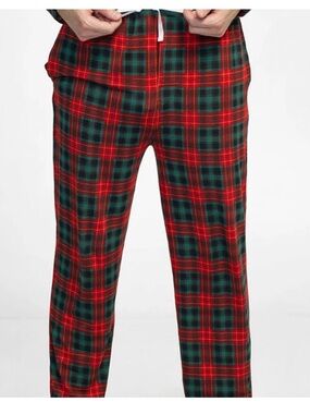 Little Sleepies Tartan Men’s Pajama Pants Medium NEW